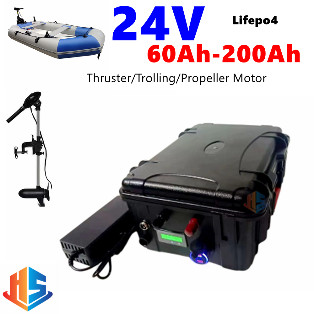 Lifepo4 Battery 24V 100Ah Trolling Motor - 방수 24V 60Ah 70Ah 80Ah 100Ah