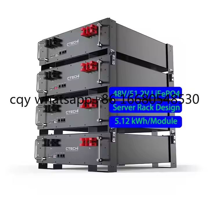 Lifepo4 48V 100Ah Server Rack - 48V 51.2V 100Ah 200Ah 리튬 배터리