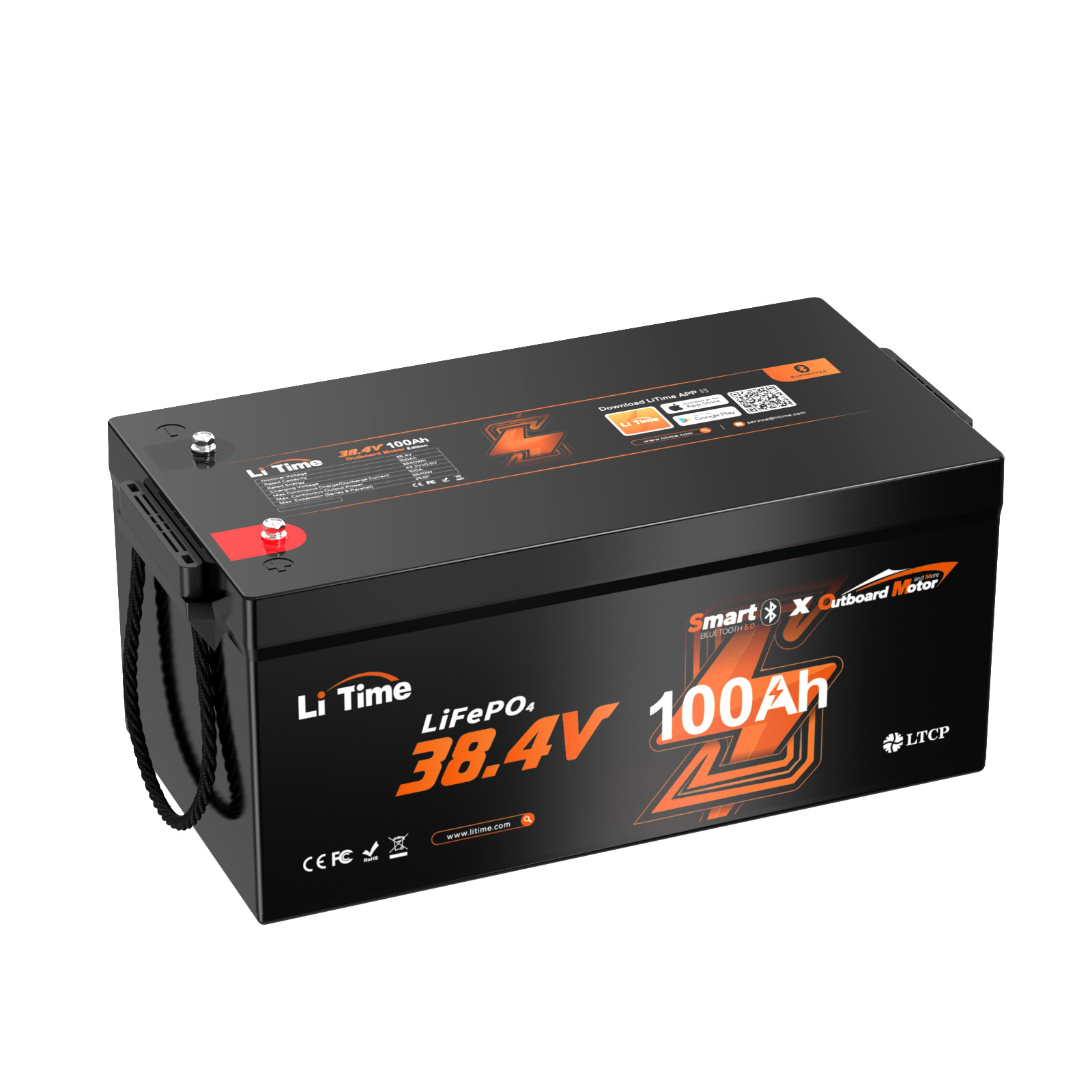 Lifepo4 Battery 36V 100Ah - 미국 재고 36V(38.4V) 100Ah OBM 선외기