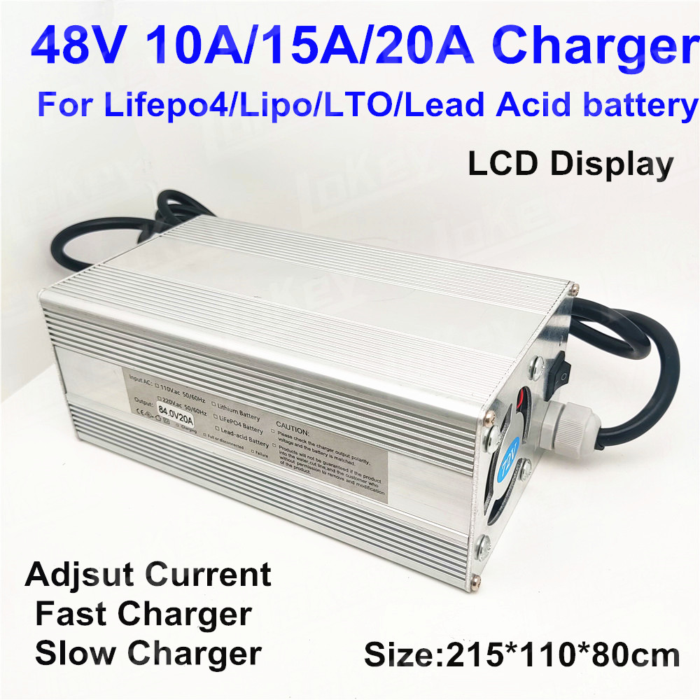 Lifepo4 Charger 48V 20A - 리튬 젤 AGM 건식 납산 배터리,