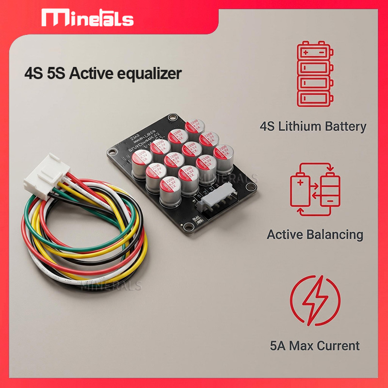 Battery Balancer 4S 12V Active Equalizer - 리튬 배터리 액티브 이퀄라이저 밸런서, LFP4