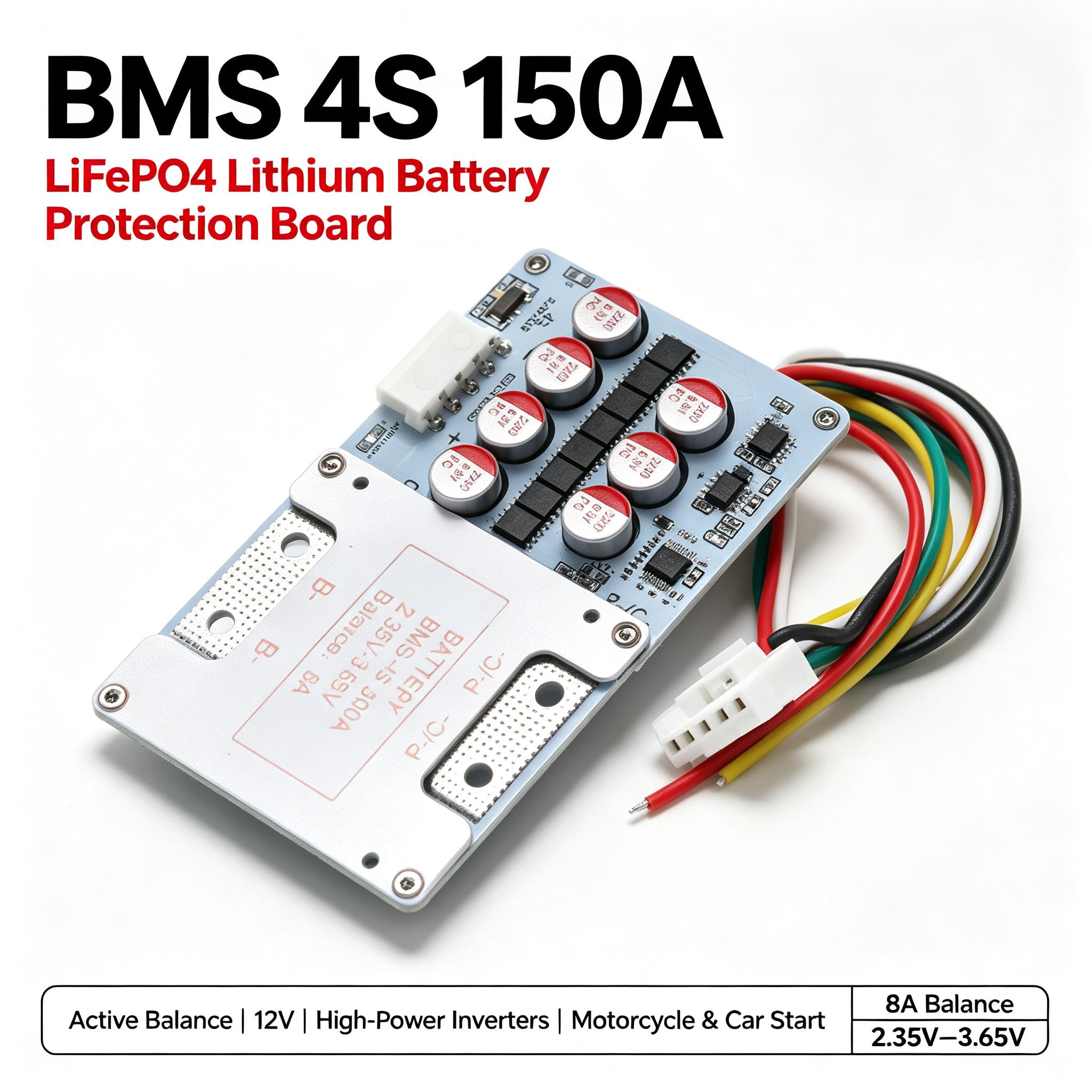 Battery Balancer 4S 12V Active Equalizer - DYKB BSM 4S 150A 리튬 인산철