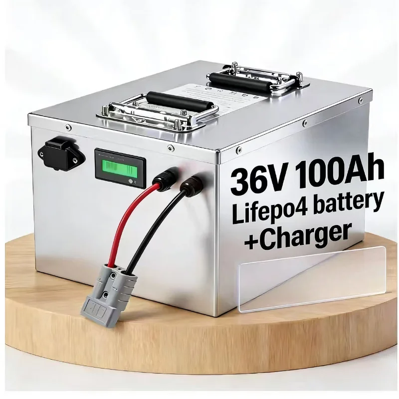 Lifepo4 Battery 36V 100Ah - E-모빌리티 필수품: 36V 100Ah LiFePO4 배터리(BMS