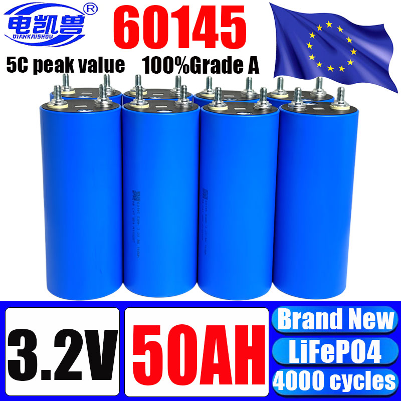 Lifepo4 48V 50Ah Golf Cart - 1~32개, A급 60145 3.2V 50Ah 리튬