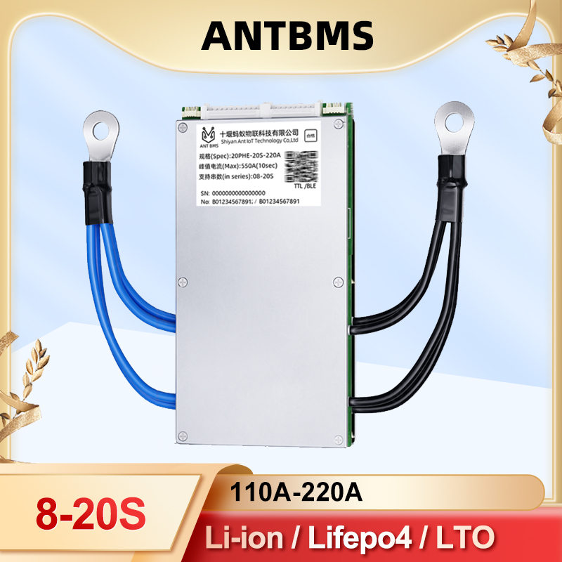 Smart Bms 16S 48V 200A Bluetooth - ANT 스마트 BMS 8S-20S WiFi 및