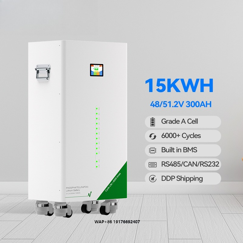 Lifepo4 Battery 51.2V 280Ah - JK BMS 15kWh 51.2V 280Ah/314Ah 분리형