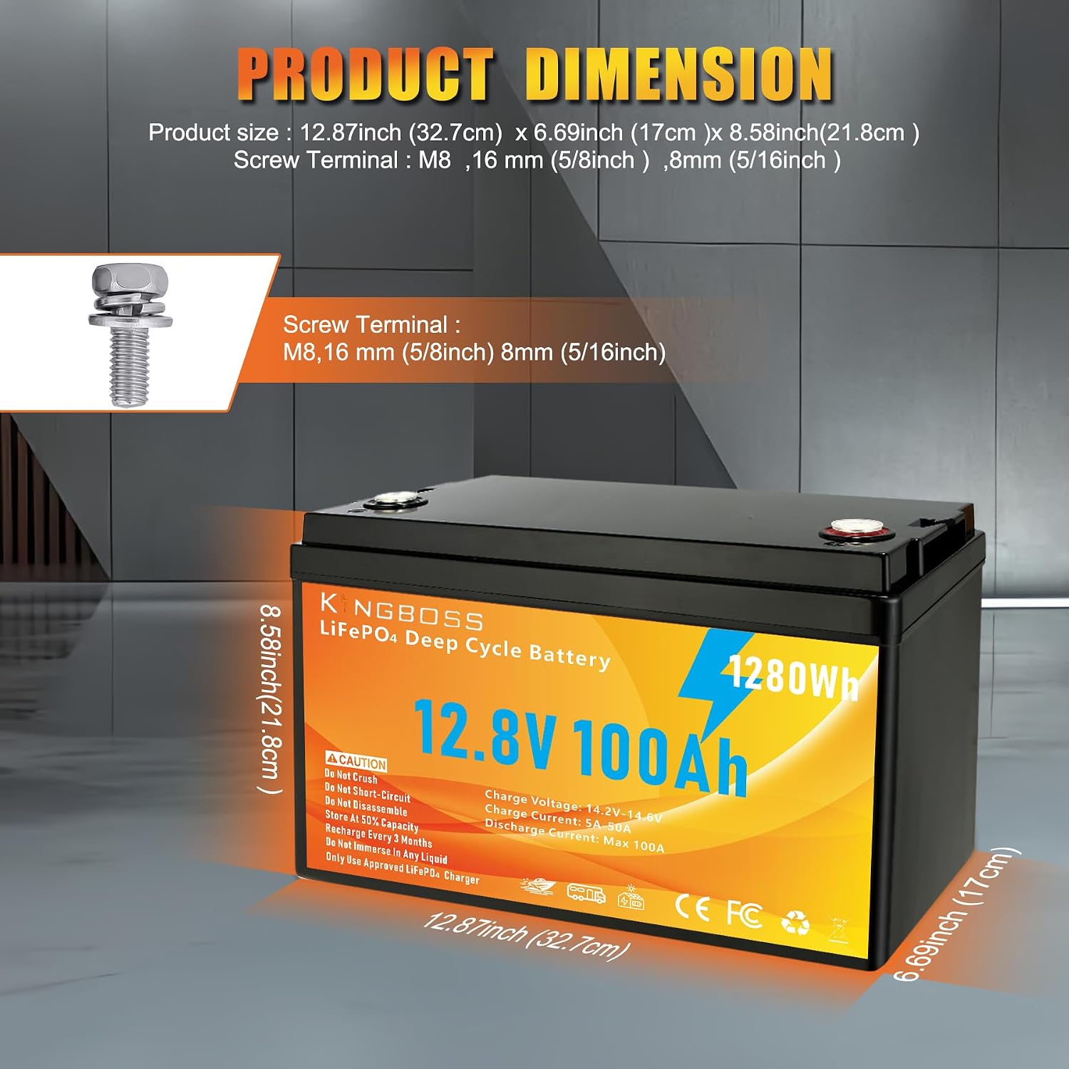 RV용 태양광 에너지 저장 장치에 적합한 12V 100 - Lifepo4 Battery 12V 100Ah 리뷰 및 가격