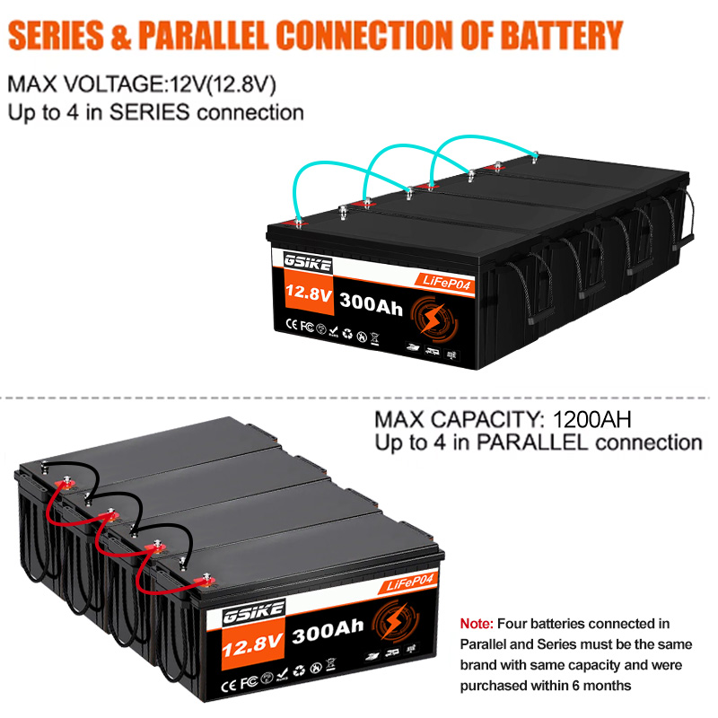 GSIKE 12V 리튬 인산철 배터리 300AH, BM - Lifepo4 Battery 12V 100Ah 리뷰 및 가격