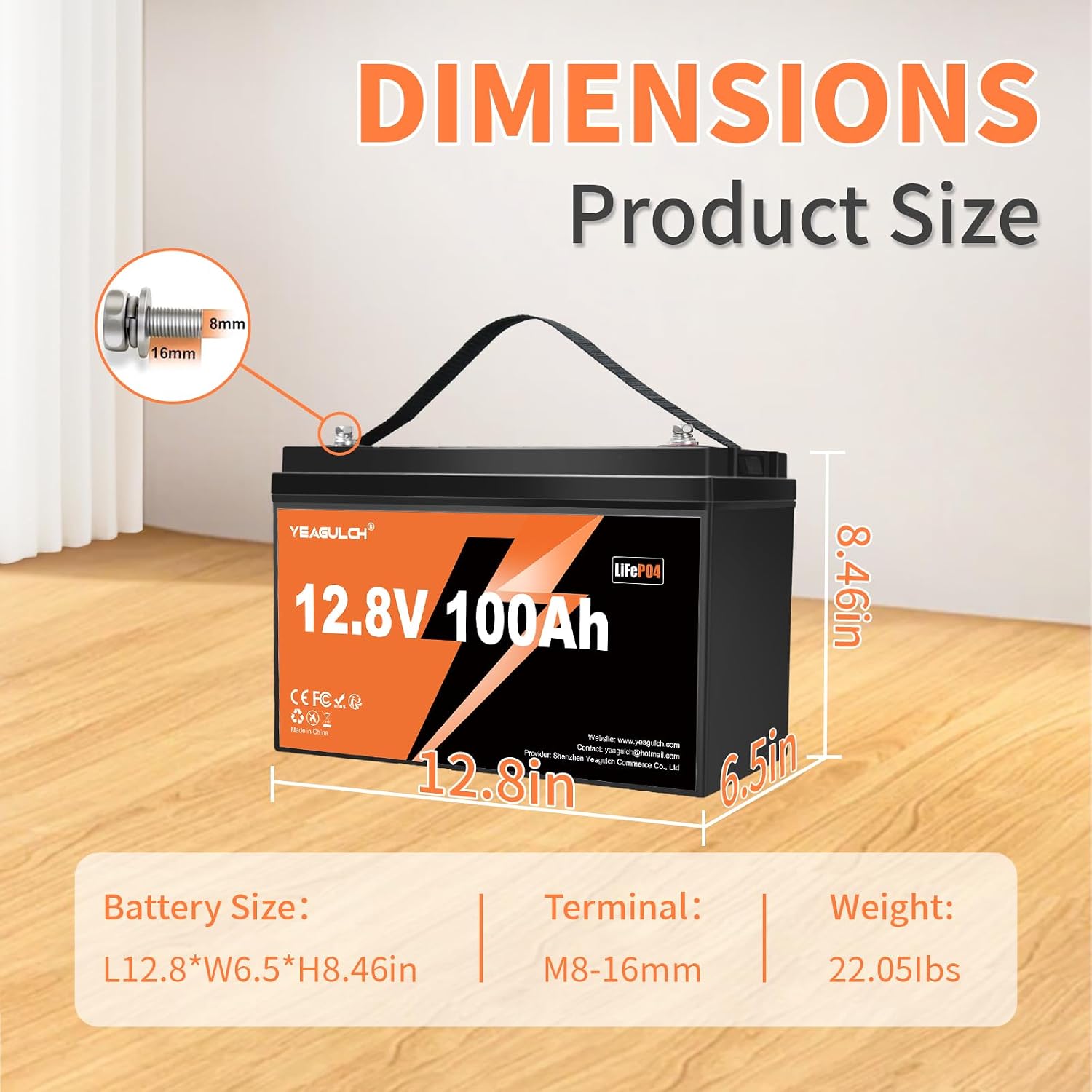 100A BMS가 장착된 12V 100Ah 리튬인산철  - Lifepo4 Battery 12V 100Ah 리뷰 및 가격