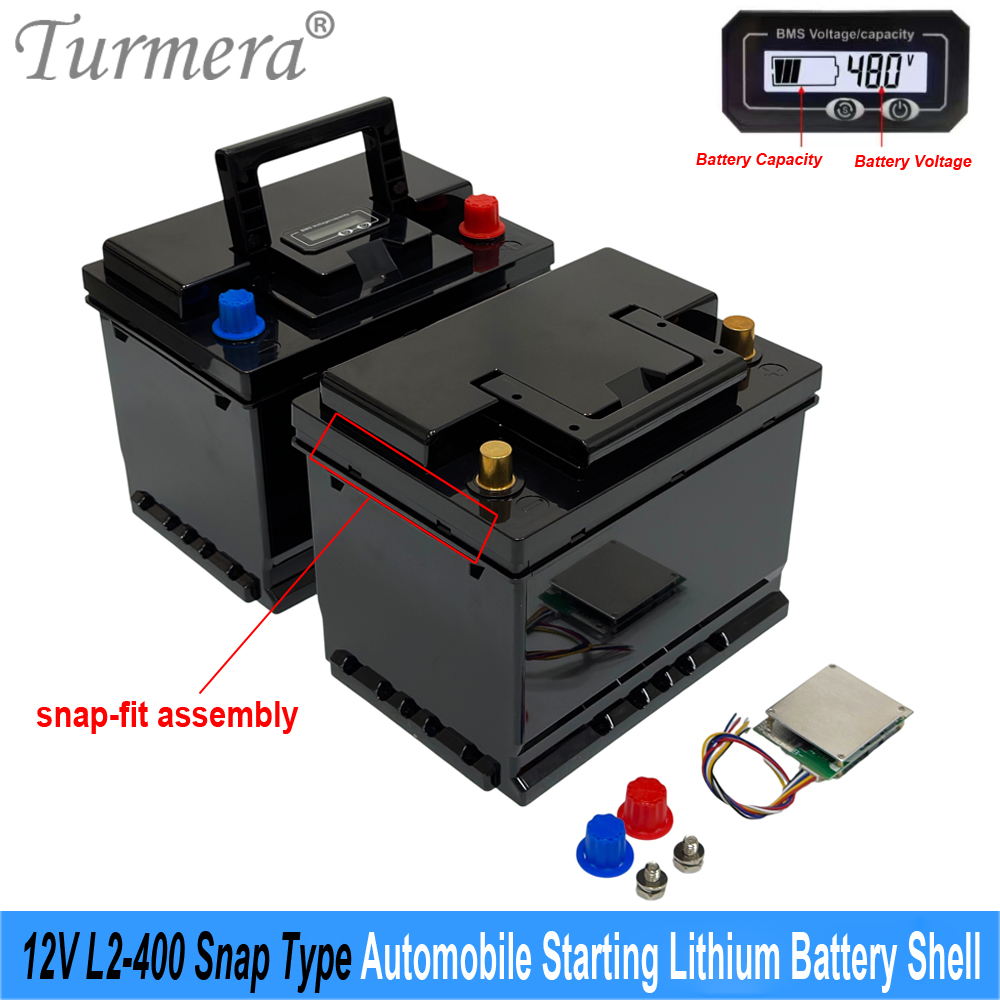 Turmera L2-400 L형 빈 자동차 시동 배터리 - Lifepo4 Battery Box Diy 12V 100Ah 리뷰 및 가격