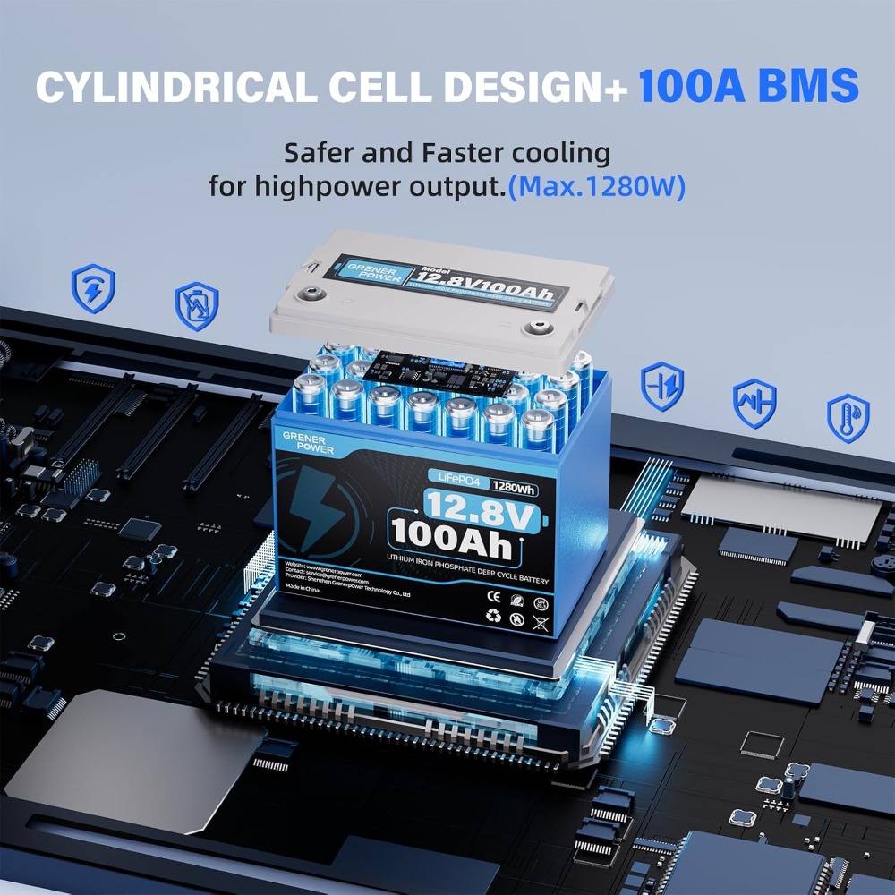 12V 100Ah LiFePO4 배터리 그룹 24, 1 - Lifepo4 Battery 12V 100Ah 리뷰 및 가격