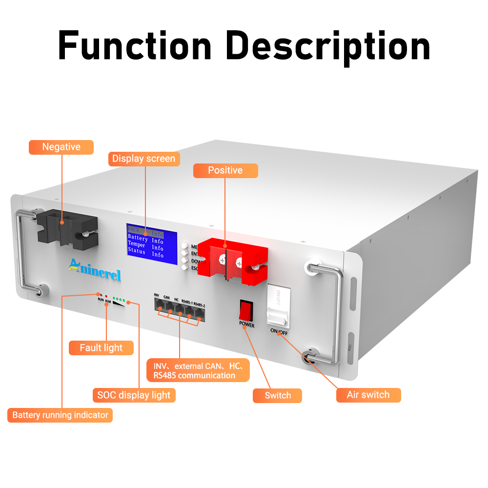 아니너렐 51.2V 48V 100AH 서버 랙 LiFe - Lifepo4 48V 100Ah Server Rack 리뷰 및 가격