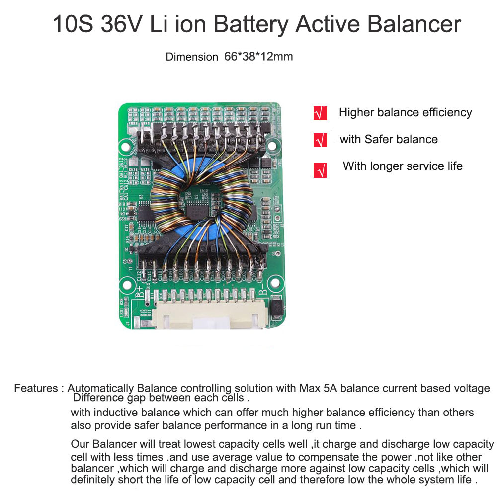 12V 36V 48V 60V 72V 리튬인산철(LiFe - Battery Balancer 4S 12V Active Equalizer 리뷰 및 가격