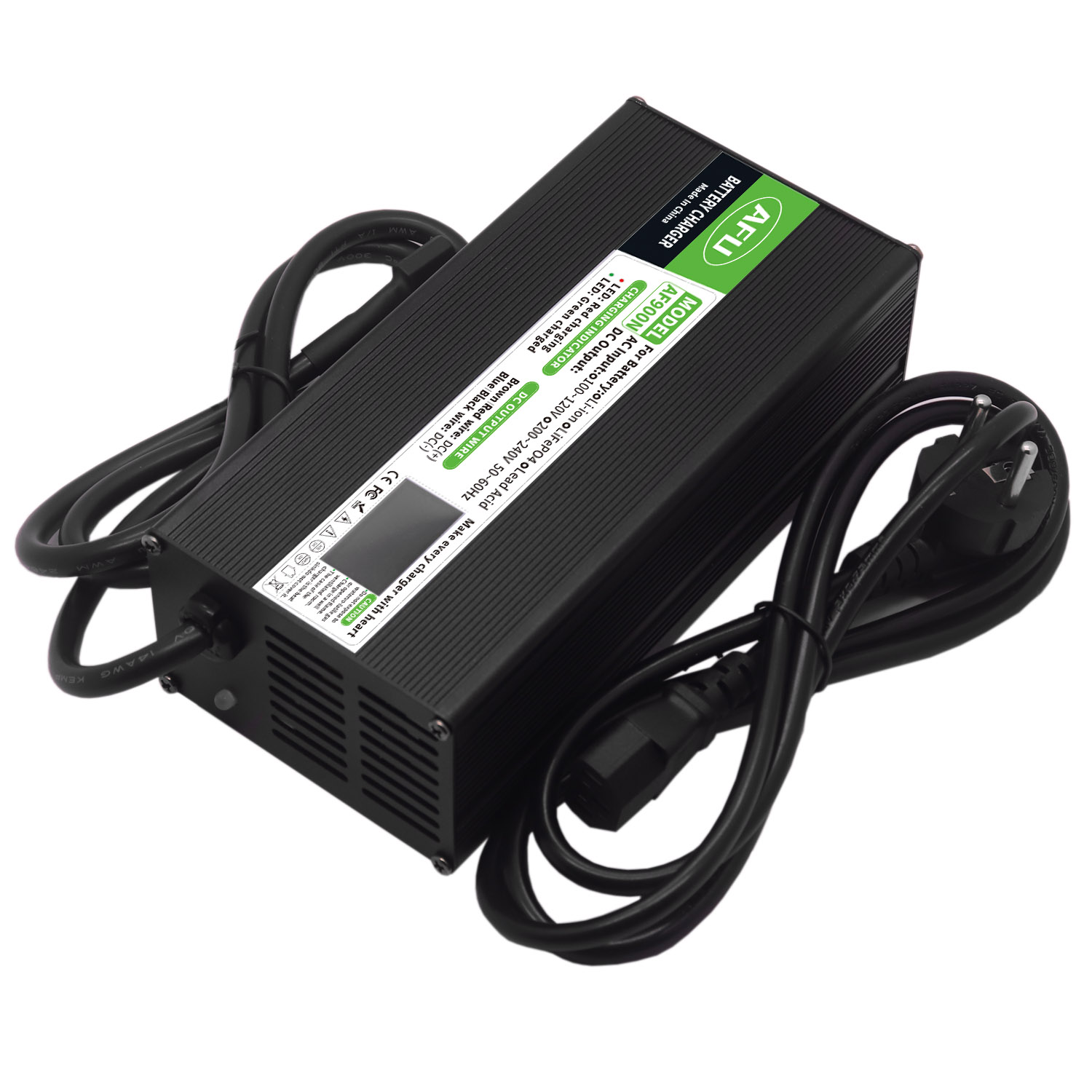 OLED 디스플레이 고속 충전기가 장착된 15S 48V - Lifepo4 Charger 48V 20A 리뷰 및 가격
