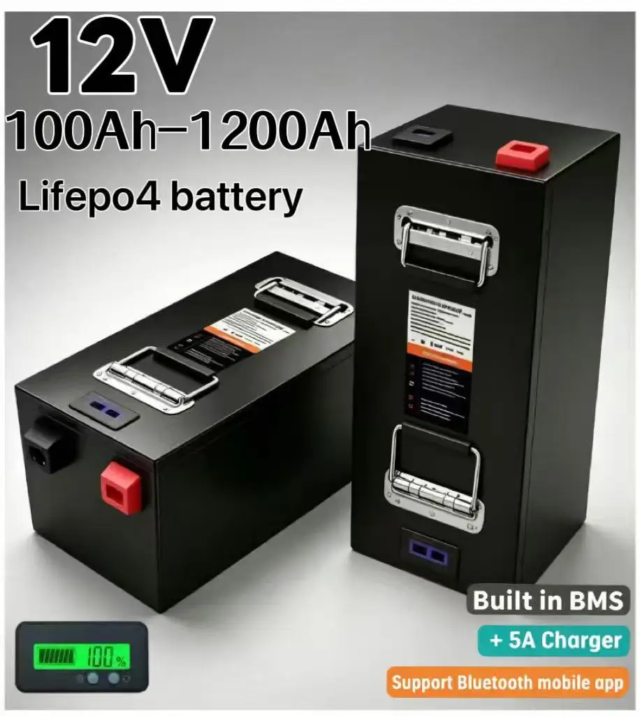 LiFePO4 12V 대용량 100Ah-1000Ah 리 - 12V 100Ah Lifepo4 Bluetooth Bms 리뷰 및 가격