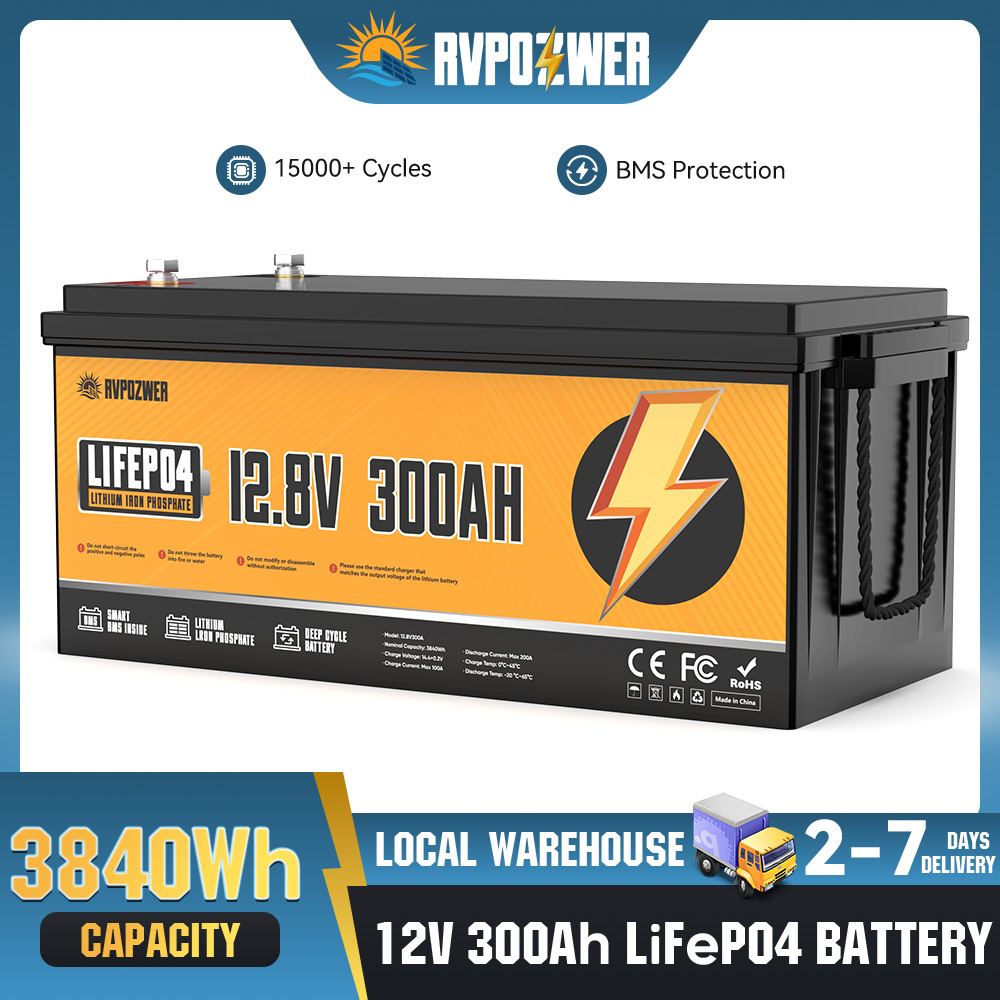 RVPOZWER 12V 300Ah 3840Wh 리튬 L - Lifepo4 12V 300Ah Deep Cycle 리뷰 및 가격