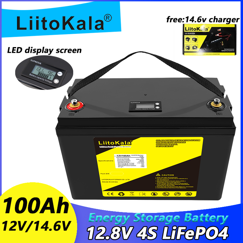 LiitoKala 12.8V 30A 90Ah 리튬인산철 - Lifepo4 12V 300Ah Deep Cycle 리뷰 및 가격