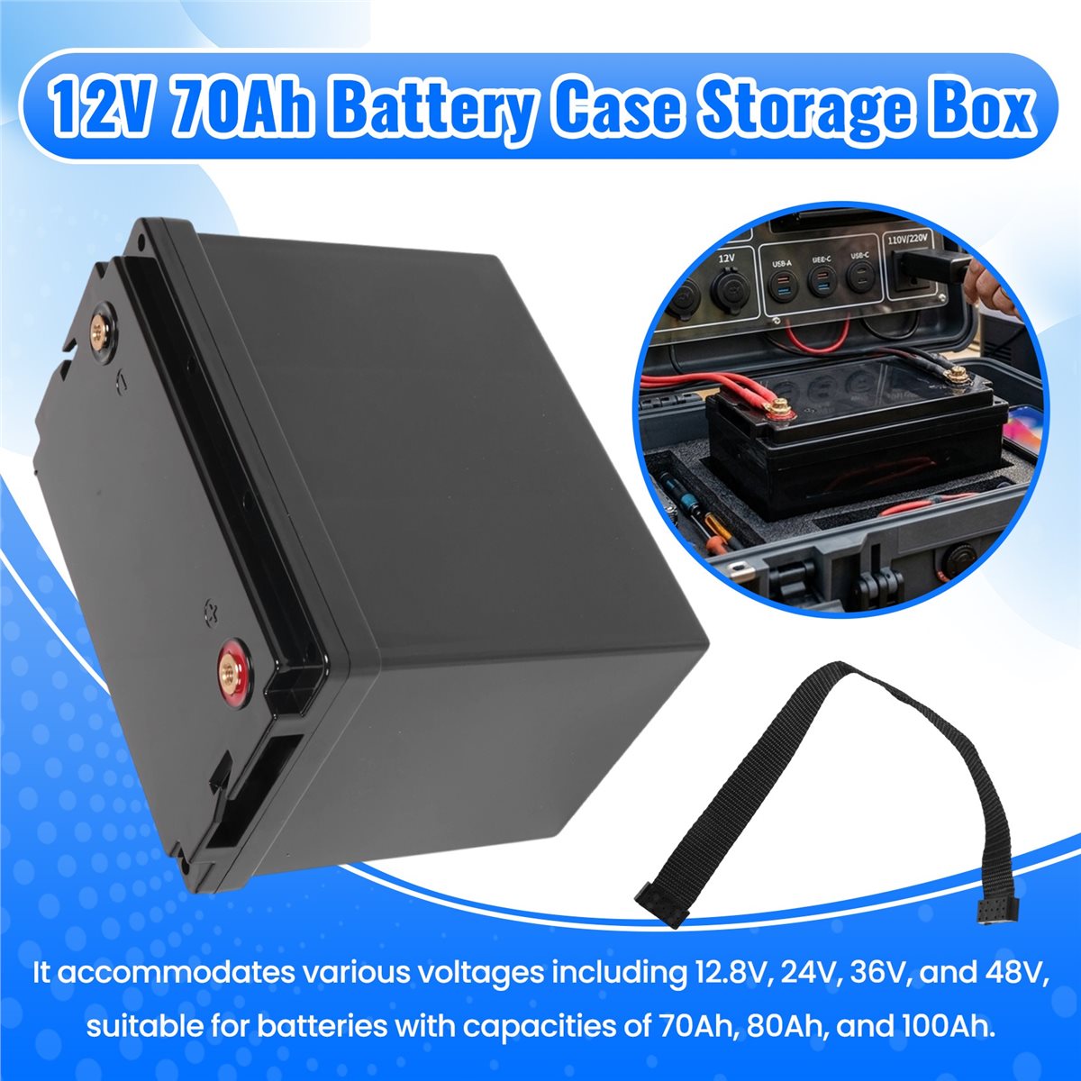 유용한 12V70Ah 스토리지 박스 12V 70Ah 배 - Lifepo4 Battery Box Diy 12V 100Ah 리뷰 및 가격