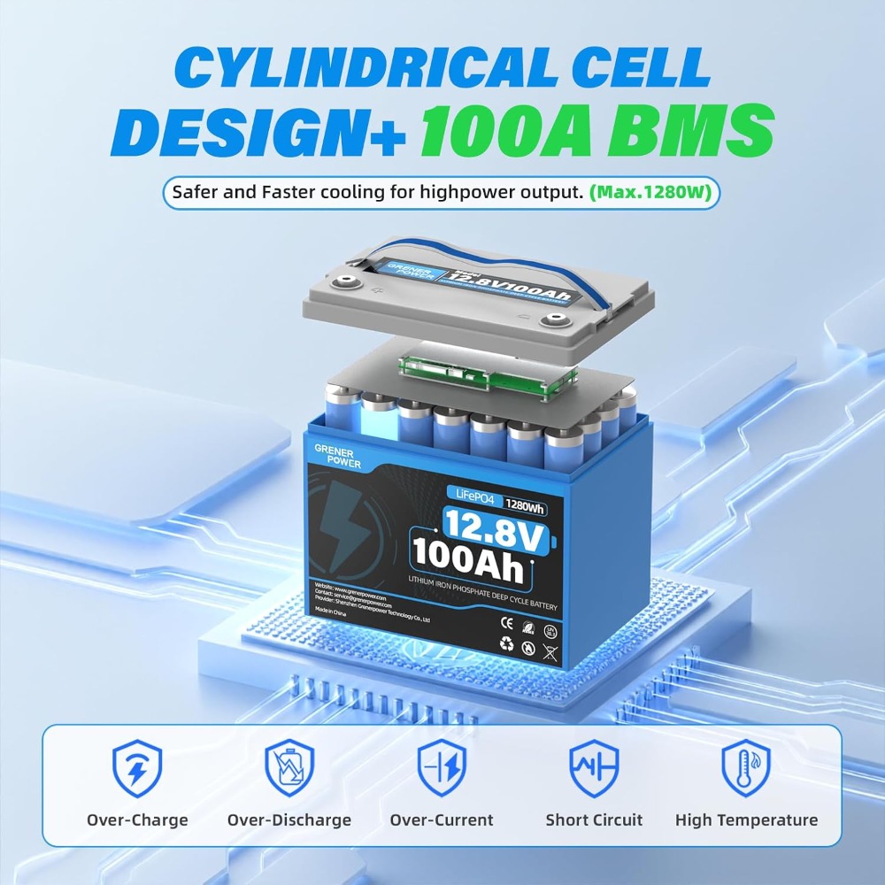12V 100Ah 리튬인산철 배터리, 15000회 사이 - Lifepo4 Battery 12V 100Ah 리뷰 및 가격