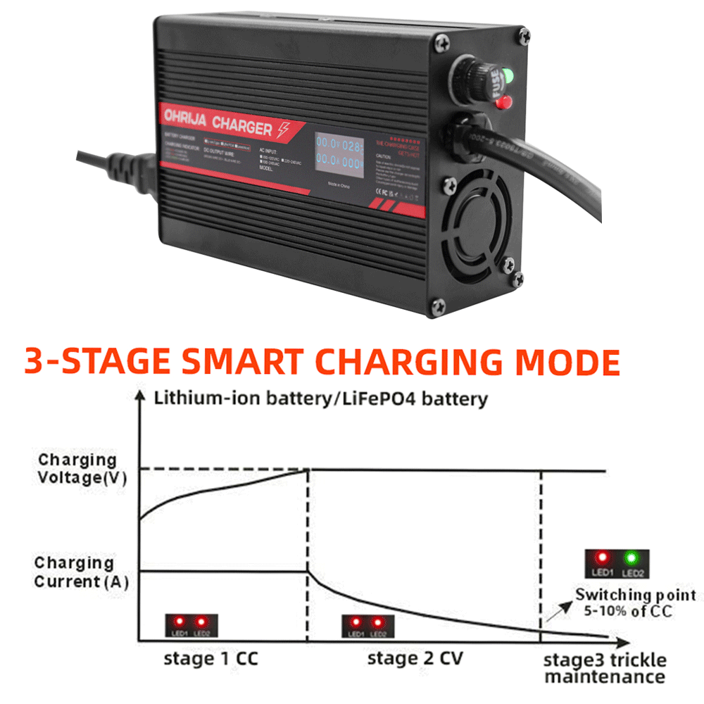 16S 51.2V LiFePo4 배터리용 58.4V 5 - Lifepo4 Charger 48V 20A 리뷰 및 가격