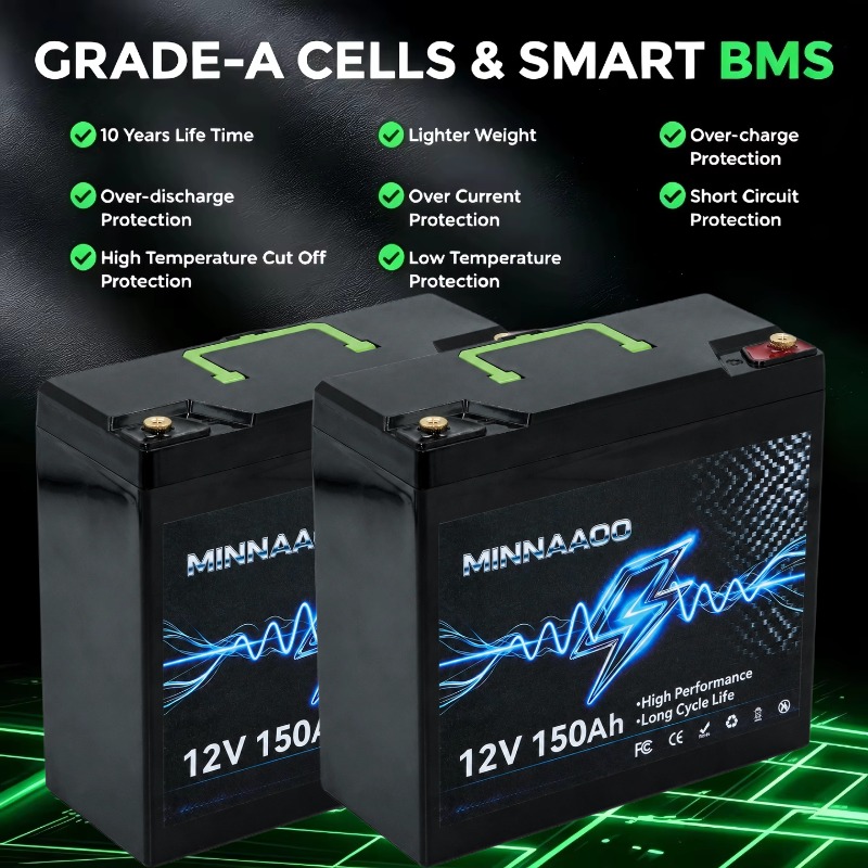 12V 150000mAh LiFePO4 태양광 배터리  - Lifepo4 12V 300Ah Deep Cycle 리뷰 및 가격