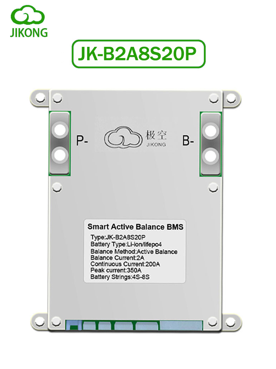 JK BMS 200A JK-B2A8S20P JKBMS  - Lifepo4 Battery 24V 200Ah 리뷰 및 가격