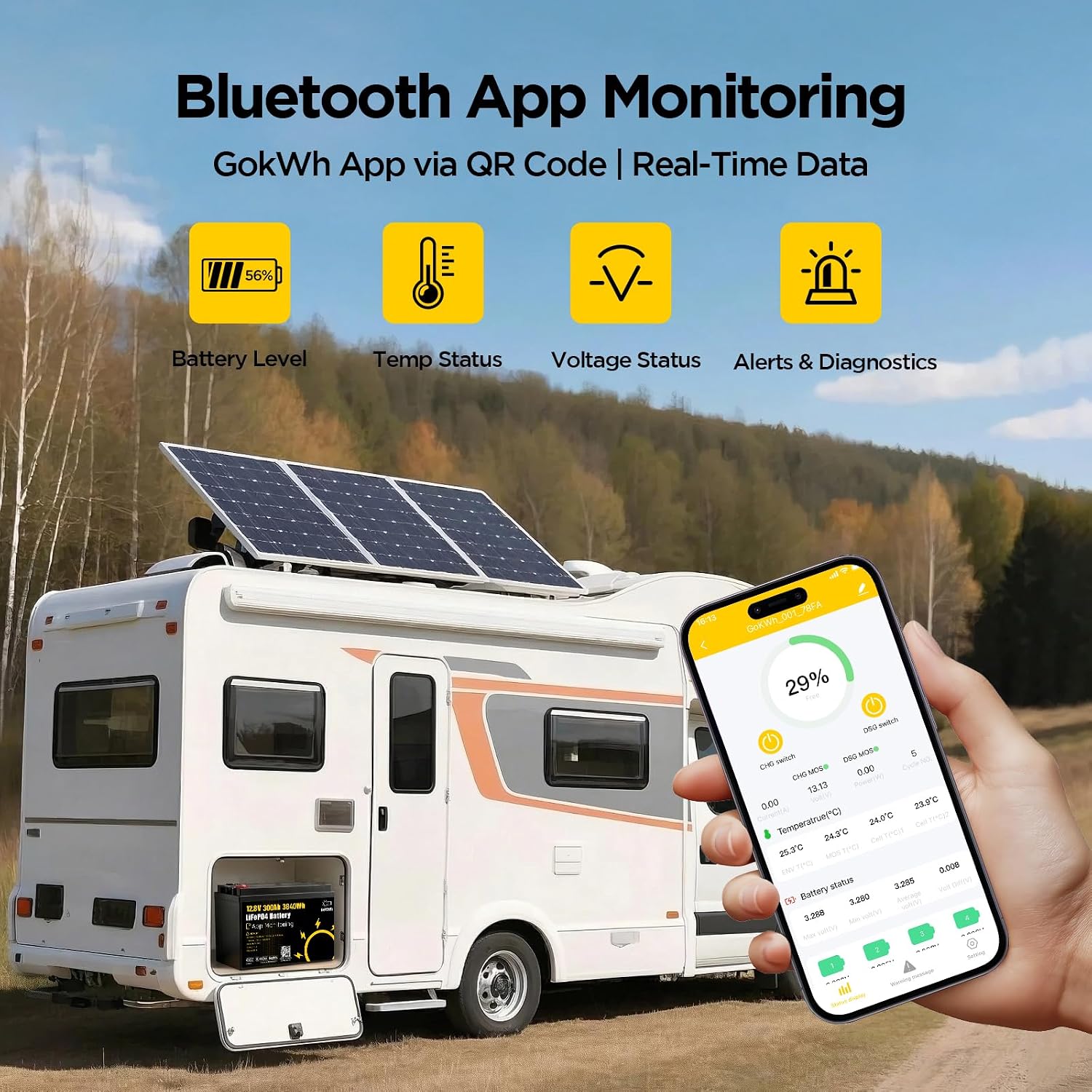 12V 300Ah LiFePO4 배터리(블루투스 스마트 - Lifepo4 12V 300Ah Deep Cycle 리뷰 및 가격