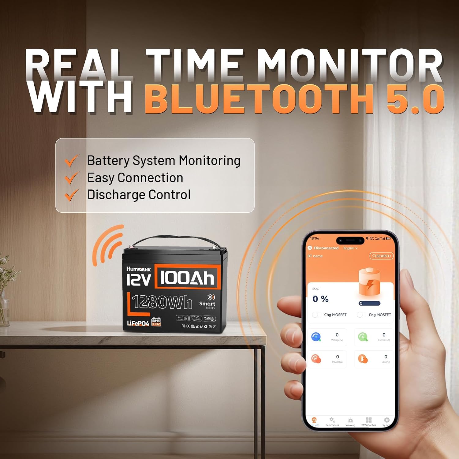 12V 100Ah 리튬 인산철 배터리, 1280Wh,  - 12V 100Ah Lifepo4 Bluetooth Bms 리뷰 및 가격