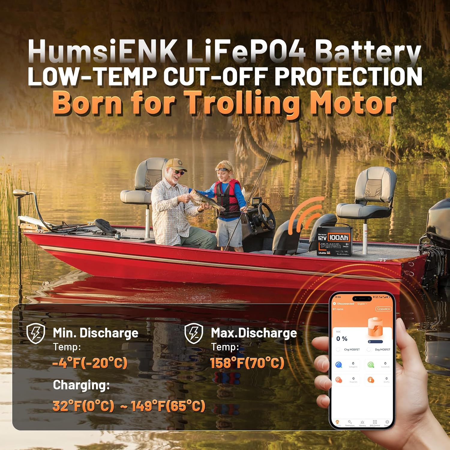 12V 100Ah 리튬 인산철 배터리, 1280Wh,  - 12V 100Ah Lifepo4 Bluetooth Bms 리뷰 및 가격