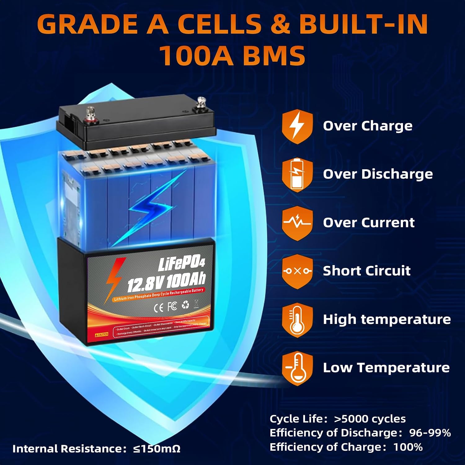 12V 100Ah 리튬 인산철 배터리, 100A BMS - Lifepo4 Battery 12V 100Ah 리뷰 및 가격
